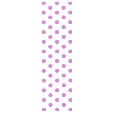 Papel Crepe Fantasia Mariscal Circulos Fucsia